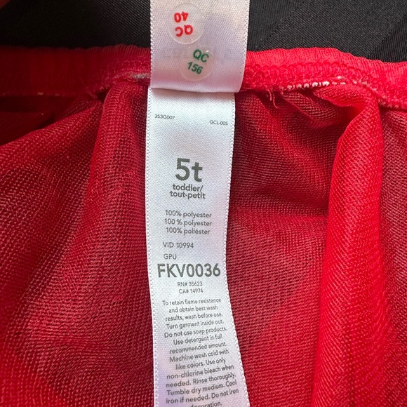 Carters tutu ballerina dress up costume gymnastics Halloween girly fashion - Picture 3 of 5